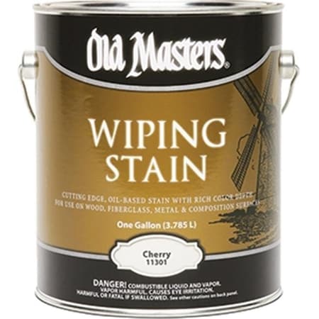 Old Masters Old Masters 11301 Cherry Wiping 240 Voc Stain - 1 Gallon 86348113015